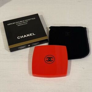 Chanel Beauty Red Double Mirror
